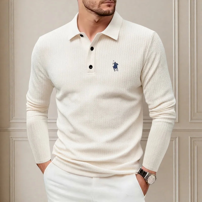 Camisa Polo Manga Longa Premium