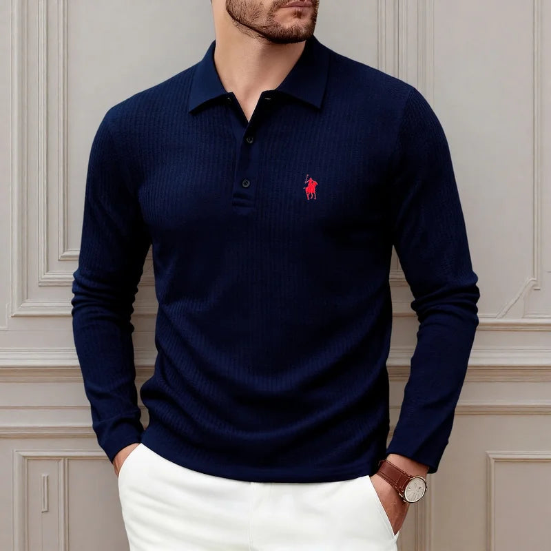 Camisa Polo Manga Longa Premium