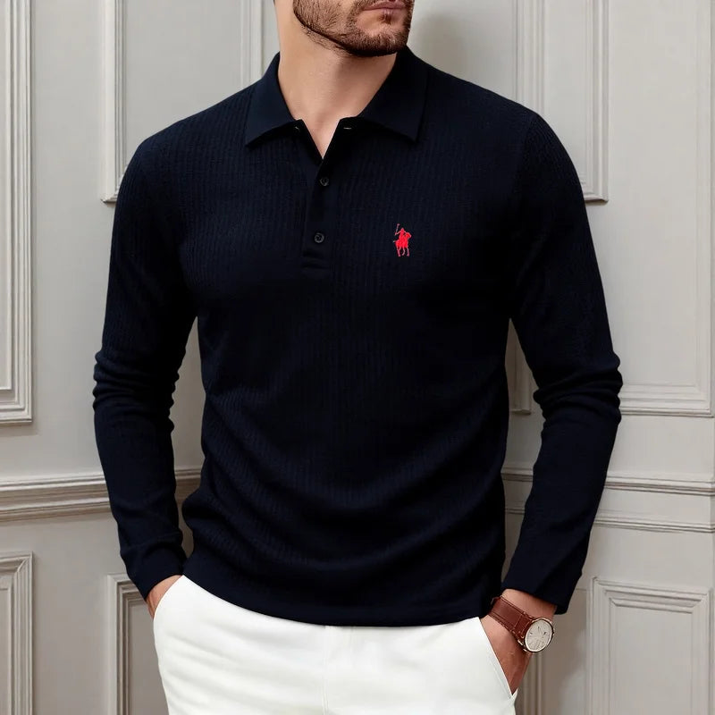 Camisa Polo Manga Longa Premium