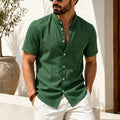 Camisa de Linho Listrada