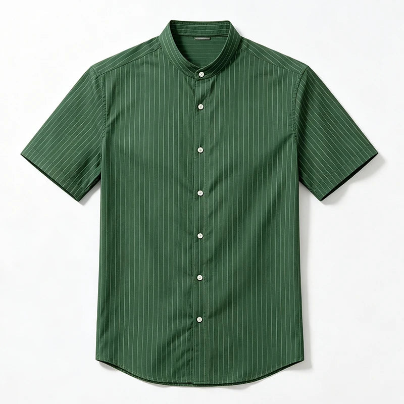 Camisa de Linho Listrada
