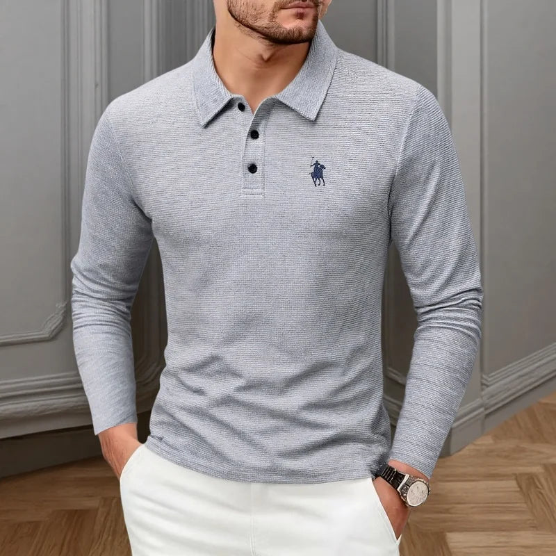 Camisa Polo Manga Longa Premium