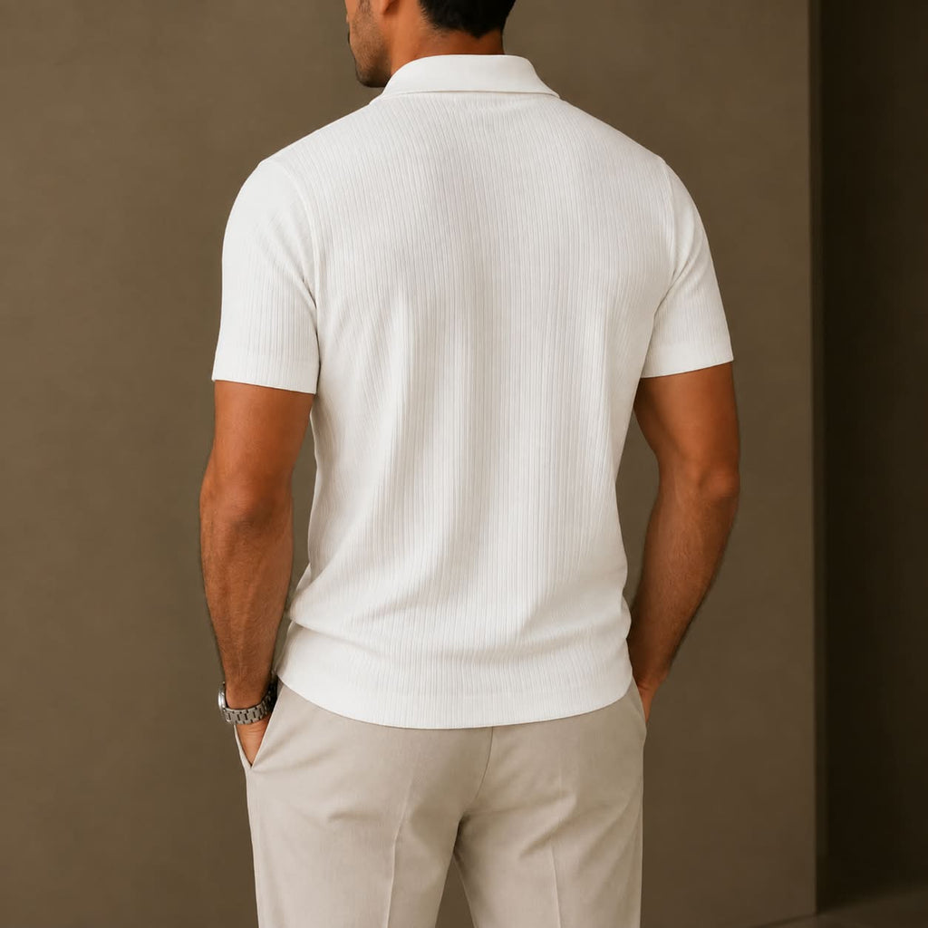 Camisa Polo Italiana Canelada